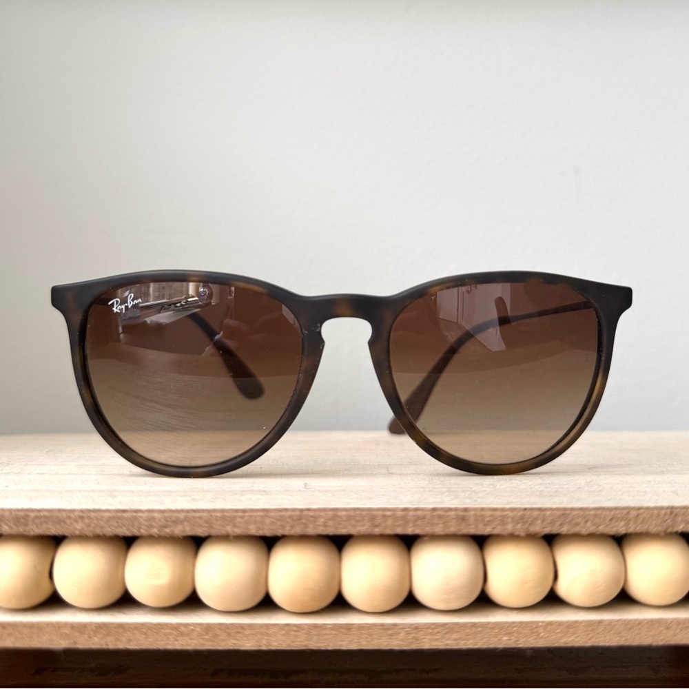 Ray-Ban Erika Matte Tortoise Sunglasses